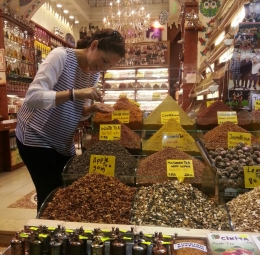 Au Bazar Égyptien des épices - Istanbul - Turquie